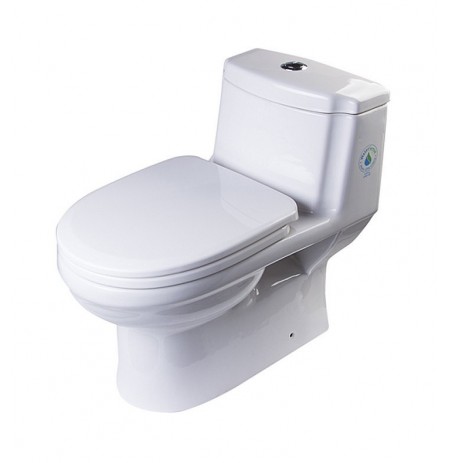 Fresca FTL2222 Dorado One Piece Dual Flush Toilet with Soft Close Seat