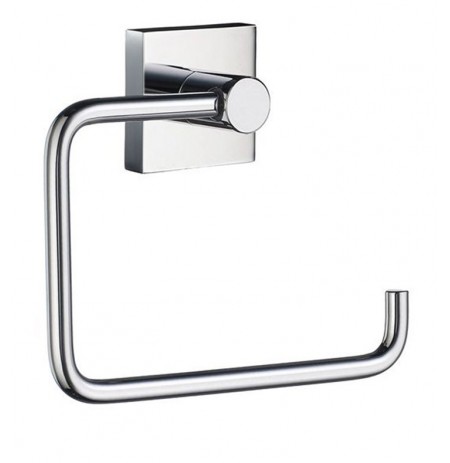 Smedbo RK341 House Toilet Roll Euro Holder Without Lid in Polished Chrome