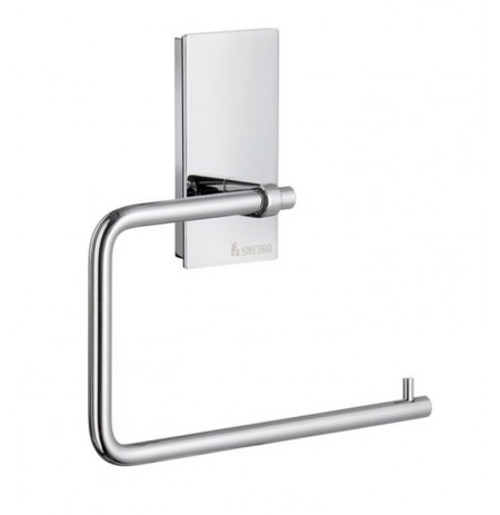 Smedbo ZK341 Pool Toilet Roll Euro Holder Without Lid in Polished Chrome