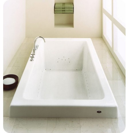 Neptune ZEN3672R Zen 72" x 36" Customizable Rectangular Bathroom Tub