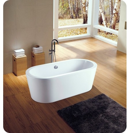 Neptune AZ3266OS Amaze 66" Freestanding Oval Bathroom Tub