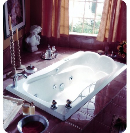 Neptune ME60 Melia 60" Customizable Rectangular Bathroom Tub