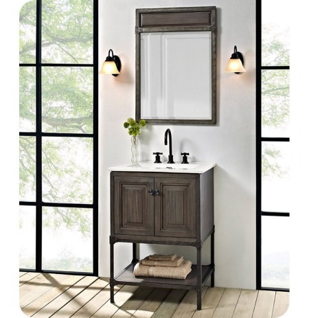 Fairmont Designs 1401-24 Toledo 24 inch Traditional Bathroom Vanity in a Grey Finish