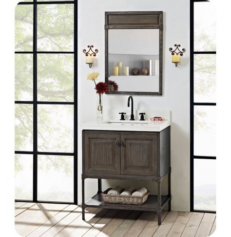 Fairmont Designs 1401-30 Toledo 30 inch Traditional Bathroom Vanity in a Grey Finish