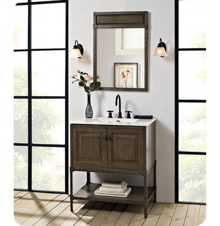 Fairmont Designs 1401-30 Toledo 30 inch Traditional Bathroom Vanity in a Grey Finish