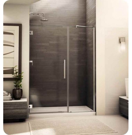 Fleurco PXKP Platinum Kara Shower Door and Panel with Support Bar System