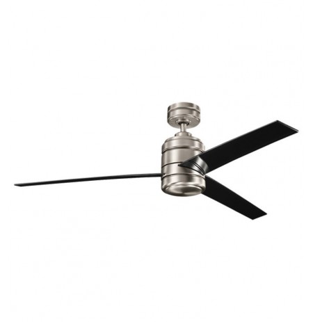 Kichler 300146AP Arkwright 38" Indoor Ceiling Fan with 3 Blades, Cool-Touch Remote and Downrod