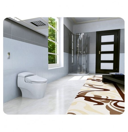 BioBidet BB-2000 Premier Class Bliss Bidet Toilet Seat with Touch Screen Panel Control and Wireless Remote Control