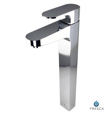 Fresca Platinum FFT3002CH Velino Single Hole Vessel Mount Bathroom Faucet in Chrome