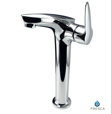 Fresca Platinum FFT3202CH Rienza Single Hole Vessel Mount Bathroom Faucet in Chrome