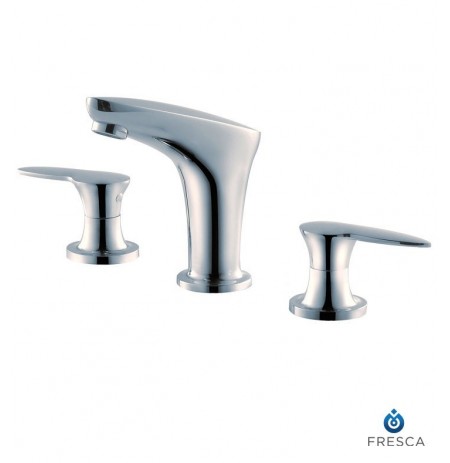 Fresca Platinum FFT3206CH Platinum Parina Widespread Mount Bathroom Faucet in Chrome