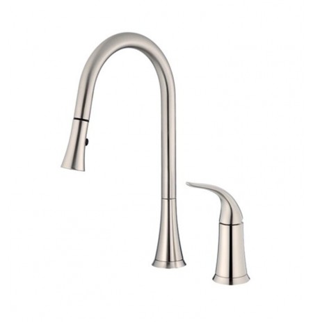 Danze D459022SS Antioch™ Single Handle Pull-Down Kitchen Faucet in Stainless Steel