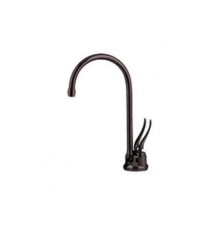 Franke LB5260 Hot and Cold Water Dispenser Faucet with Metal Lever Handles in Old World Bronze