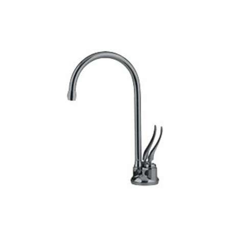 Franke LB5280 Hot and Cold Water Dispenser Faucet with Metal Lever Handles in Satin Nickel