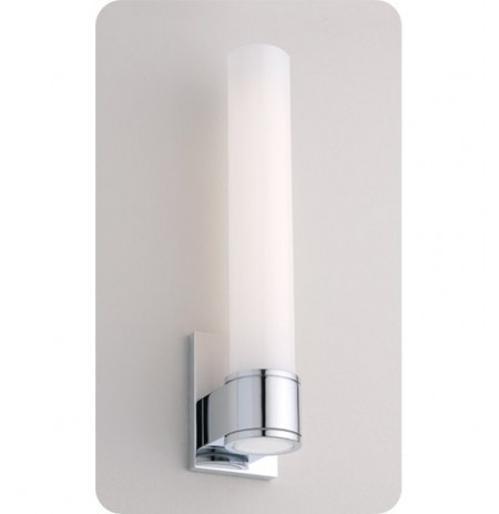 Ayre STU1-A-CS Studio Wall Sconce Light with Cased Shiny Opal Glass DIffuser