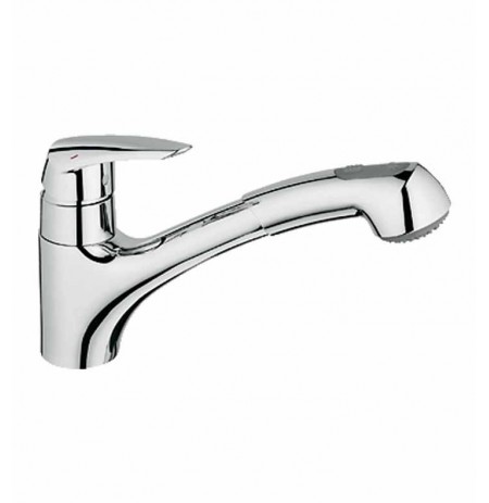 Grohe 33330001 Eurodisc Dual Spray Pull-Out Faucet in Chrome