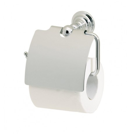 Valsan 66320 Kingston Toilet Paper Holder with Lid