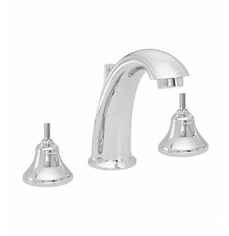California Faucets 2102-LH Builders 21 Series High Spout Widespread Faucet without Handles