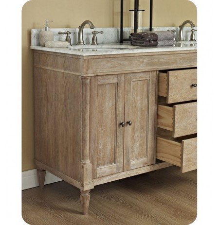 Fairmont Designs 142-V6021D Rustic Chic 60" Modern Bathroom Vanity Double Bowl