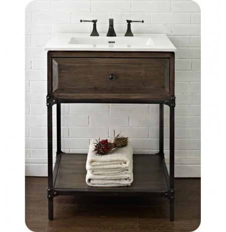 Fairmont Designs 1401-VH24 Toledo 24" Open Shelf Traditional Bathroom Vanity