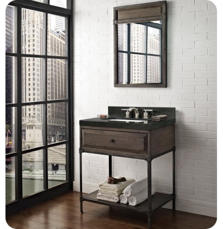 Fairmont Designs 1401-VH30 Toledo 30" Open Shelf Modern Bathroom Vanity