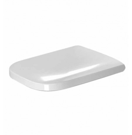 Duravit 0064510000 Happy D Plastic Specialty Toilet Seat and Cover in White Alpin Finish