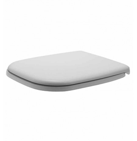 Duravit 0067410000 D-Code Plastic Specialty Toilet Seat And Cover in White Alpin Finish