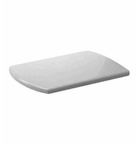 Duravit 0065610000 Caro Plastic Elongated Toilet Seat and Cover in White Alpin Finish