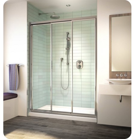 Fleurco EG48 Banyo Lombardi 3 Triple Bypass Sliding Shower Doors Fleurco EG48 Banyo Lombardi 3 Triple Bypass Sliding Shower Doors