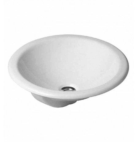 Duravit 0468470000 Architec Drop In Porcelain Bathroom Sink
