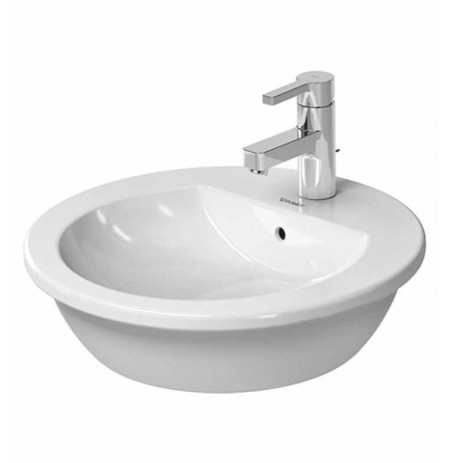 Duravit 0497470000 Darling New Drop In Porcelain Bathroom Sink