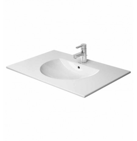 Duravit 04998300 Darling New Vanity Top W 32 5/8" x D 21 1/2" Porcelain Bathroom Sink