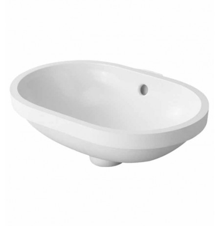 Duravit 0336430000 Bathroom Foster Undermount Porcelain Bathroom Sink
