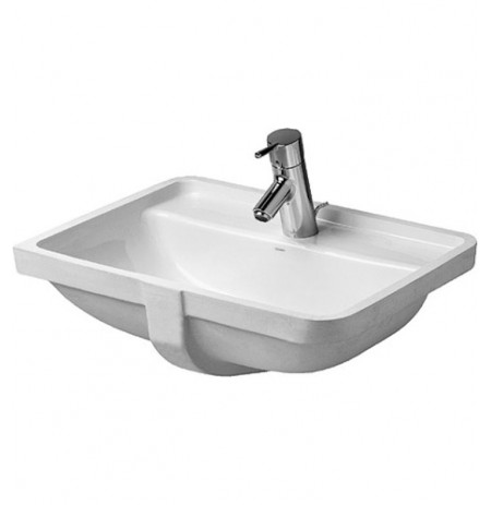 Duravit 03024900 Starck 19 1/4 inch Undermount Porcelain Bathroom Sink