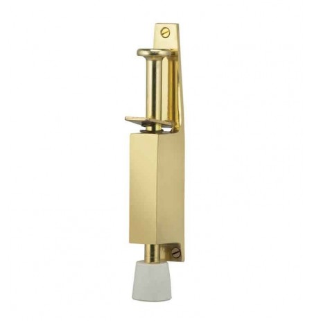 Omnia 2001 Solid Brass 3 3/4" Door Stop