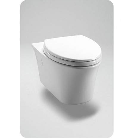 TOTO CT486FG Maris® Wall-Hung Dual-Flush Toilet, 1.6GPF & 0.9GPF