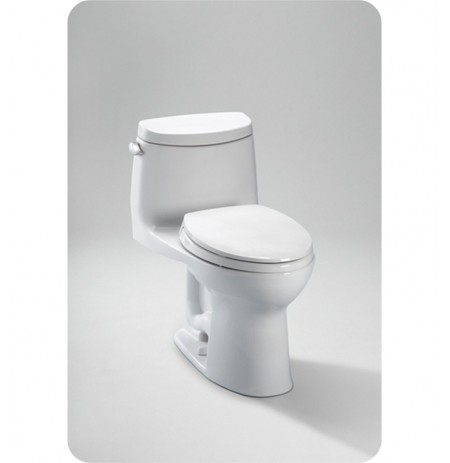 TOTO MS604114CEFG UltraMax II Toilet, 1.28 GPF with SanaGloss® - ADA