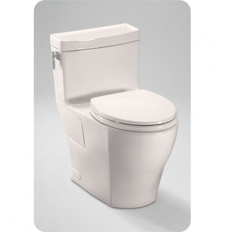 TOTO MS626214CEFG Aimes® One-Piece High-Efficiency Toilet, 1.28GPF, with SanaGloss