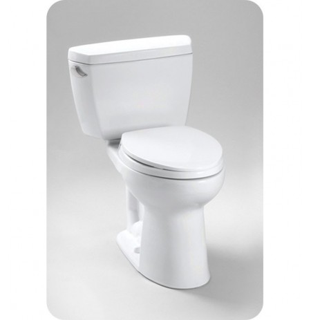 TOTO CST744SLDB Drake® Toilet, 1.6 GPF with Insulated Tank and Bolt Down Lid ADA