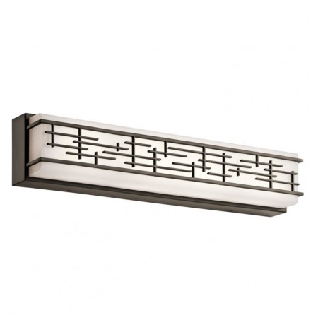 Kichler 45830OZLED Zolon 24" Linear LED Bath Light in Olde Bronze