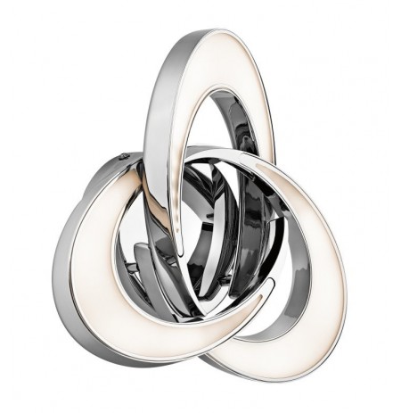 Elan Lighting 83618 Destiny LED Sconce in Chrome Finish with Etched Acrylic Diffuser