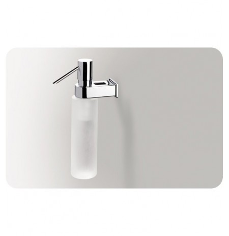 SONIA 51610026 Nakar Soap Dispenser in Glass/Chrome