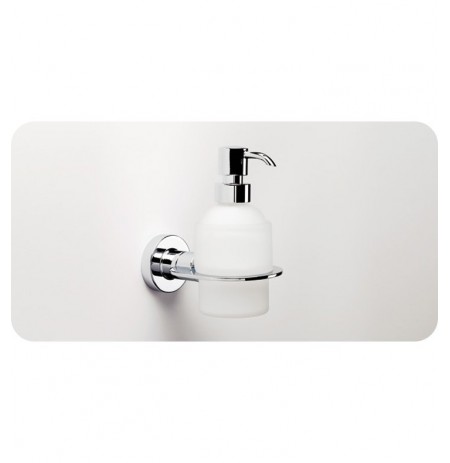 SONIA 48610026 Tecno Project Soap Dispenser in Glass/Chrome