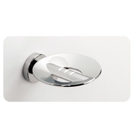 SONIA 48220026 Tecno Project Grooved Soap Dish in Chrome