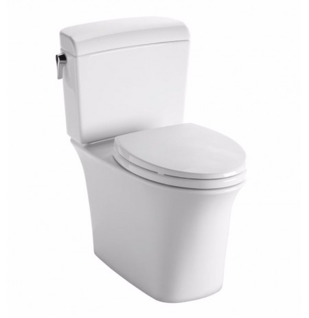 TOTO CST484CEMFG Maris® Dual Flush Two-Piece Toilet, 1.28 GPF & 0.9 GPF, Elongated Bowl