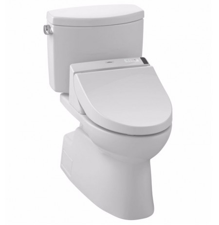 TOTO MW4742044CEFG01 Vespin® II Connect+™ C200 Two-Piece Toilet - 1.28 GPF in Cotton with Washlet