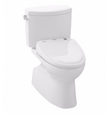 TOTO MW474574CEFG01 Vespin® II Connect+™ S300e Two-Piece Toilet - 1.28 GPF in Cotton with Washlet