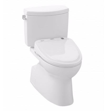 TOTO MW474584CEFG01 Vespin® II 1G Connect+™ S350e Two-Piece Toilet - 1.28 GPF in Cotton with Washlet