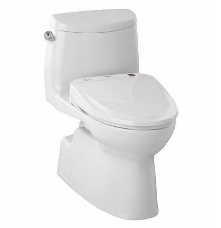TOTO MW614574CEFG01 Carlyle® II Connect+™ S300e One-Piece Toilet - 1.28 GPF in Cotton with Washlet