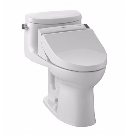 TOTO MW6342044CEFG01 Supreme® II Connect+™ C200 One-Piece Toilet - 1.28 GPF in Cotton with Washlet